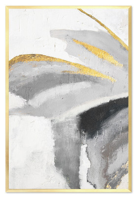 Pintura abstracta moderna cuadro al óleo 63x93cm obra de arte real hecho a mano pinturas al óleo lienzo