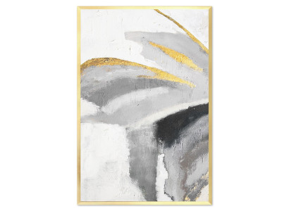 Pintura abstracta moderna cuadro al óleo 63x93cm obra de arte real hecho a mano pinturas al óleo lienzo