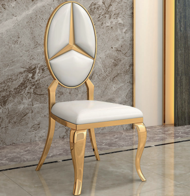 Comedor Silla de cuero blanco Diseñador individual Sillones Sillas Nuevos