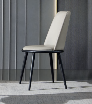 Muebles de comedor Elegante silla de lujo de diseñador de madera de una plaza