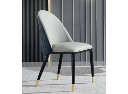 Silla de comedor gris claro Sillas de madera elegantes Sillones modernos nuevos