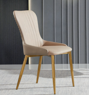 Muebles de comedor asiento verde, silla tapizada de lujo de una plaza de madera