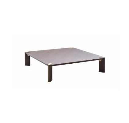 Salón conjunto sofá esquinero sofá de tela sillón mesa de café juego de 6 piezas marrón.