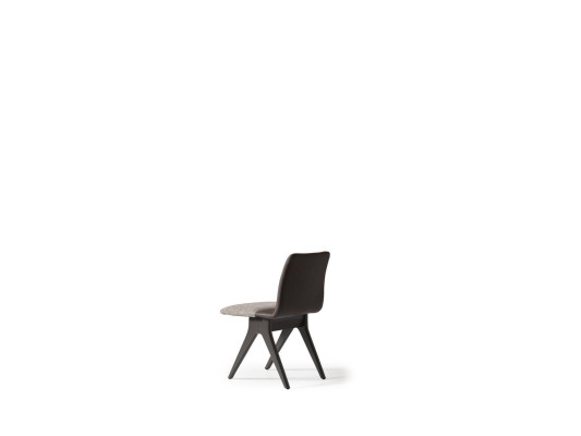 Conjunto de sillas de comedor Sillas Silla de cocina Gris Silla de madera Madera Tela 6 piezas