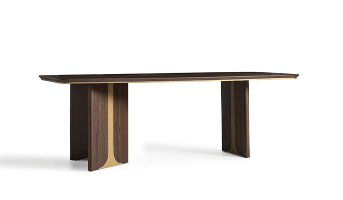 Mesa de comedor Mesa Comedor Mesa de comedor Madera Marrón Muebles de comedor