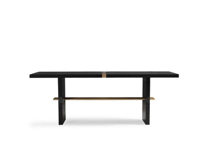 Mesa de comedor mesa de comedor mesa comedor madera negro muebles de comedor