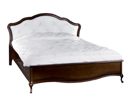 Cama Cama matrimonial Cama doble Chippendale Clásico dormitorio real - Modelo V-T