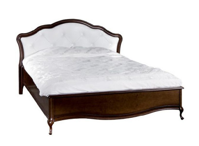 Cama Cama matrimonial Cama doble Chippendale Clásico dormitorio real - Modelo V-T