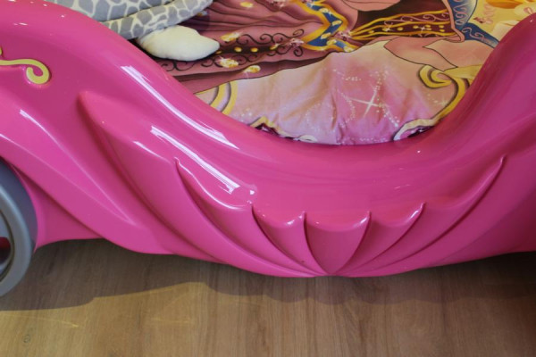 Cama infantil Habitación infantil Cama Dormitorio Madera Princesa Niña Cama Nueva