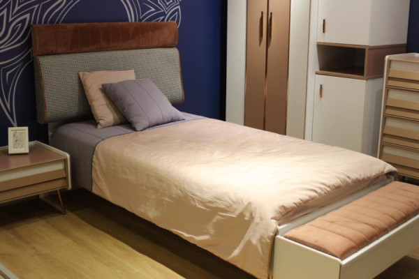 Cama infantil moderna Cama juvenil 207 x 120 cm Habitación infantil Nueva