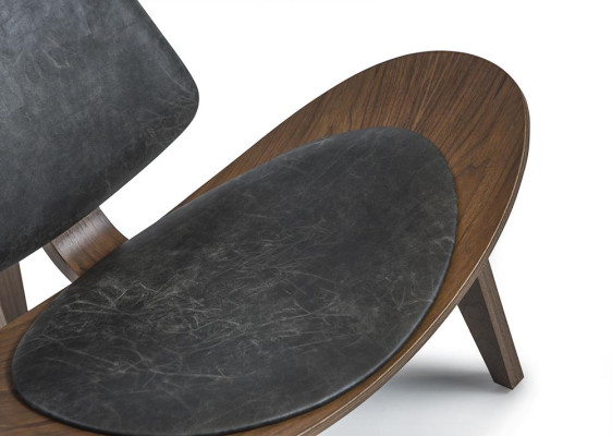 Sillón Sala de estar Moderno Madera Diseño Silla Diseño Nuevo Mobiliario