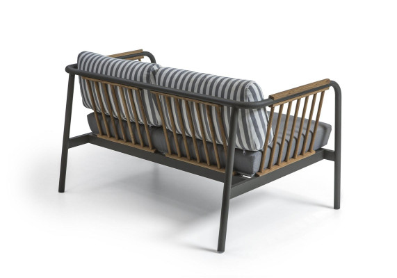 Sofá de dos plazas de lujo, sofá de diseñador de lujoso asiento, sofás tapizados de lujo.