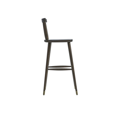 Taburetes de bar de madera modernos, taburetes de diseñador, sillas de bar, muebles de sillas de comedor.
