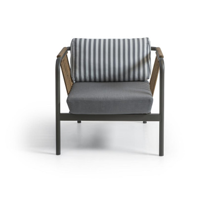 Sillón moderno gris asiento diseño sala de estar mobiliario nuevo.