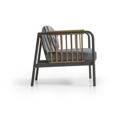Sillón moderno gris asiento diseño sala de estar mobiliario nuevo.
