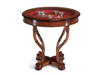 Mesa de centro Mesa de madera Diseño de mesas Mesa redonda italiana Mesa auxiliar de madera