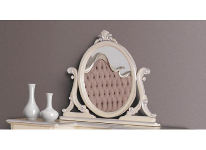 Espejo redondo Diseño clásico Espejo de pared Espejito redondo Blanco Italia Nuevo