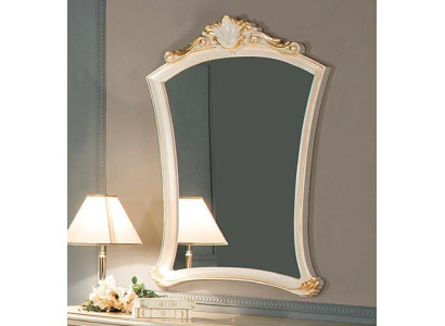 Espejo de lujo diseño clásico espejo blanco Muebles Estilos de espejo Elisa espejo nuevo