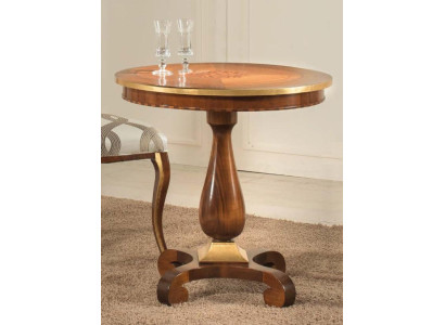 Mesa de comedor de lujo redonda en madera maciza Italia nueva mesas de comedor muebles redondos.