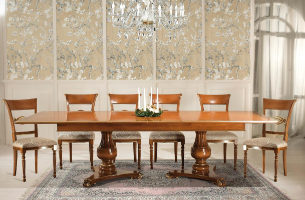 Sillas de comedor de madera Silla de lujo marrón Sillas de salón Muebles nuevos
