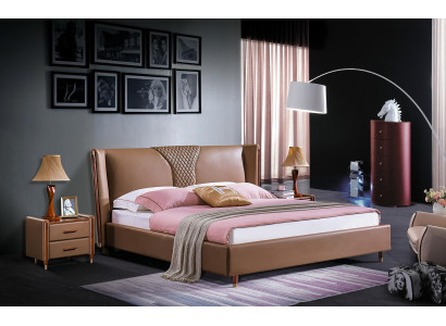 Cama tapizada Muebles asequibles Dormitorio Cama doble Camas de lujo