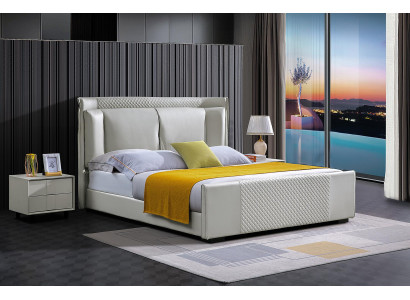 Cama tapizada Camas Cama Acolchonada Diseñador Hotel Doble Lujo Decoración Diseño