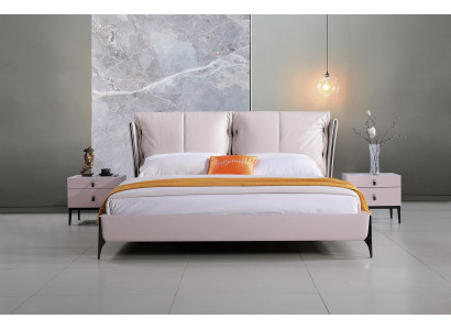 Moderno diseño hotel cama xxl camas de lujo doble cuero cuero artificial