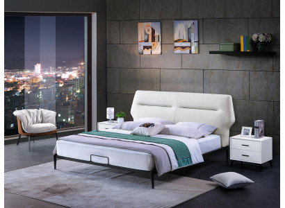 Cama clásica cama doble de madera estilo rural camas de dormitorio de madera auténtica.