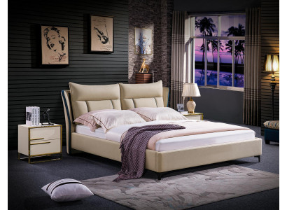 Cama doble Habitación cama Lujo Doble Muebles Cama Hotel Mobiliario