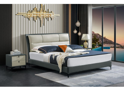 Muebles de lujo Camas Tapizados Estructura Camas modernas Diseño del dormitorio