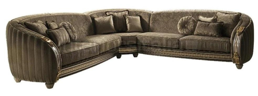 Sofá en forma de L Sofá de cuero Sofá Seccional Set de muebles Diseño Sofá esquinero arredoclassic