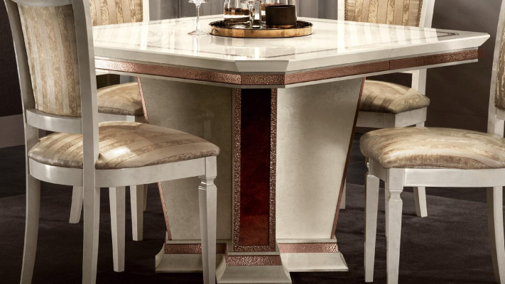 Mesa comedor 4 sillas cómoda 8 piezas. Juego de comedor Grupo de mobiliario Mesa Grupo de asientos