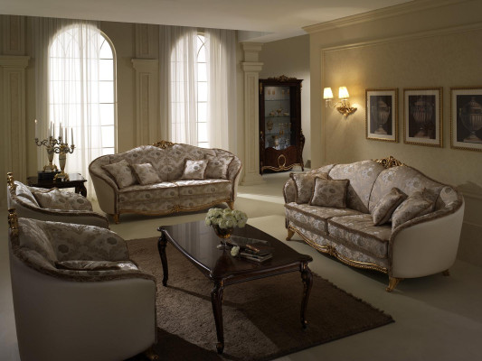 Clase de lujo 3+2 Juego de muebles de salón italiano Sofá sofá arredoclassic™