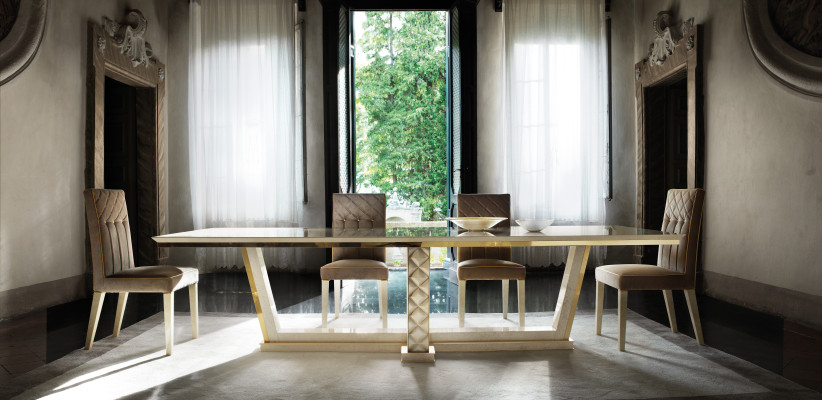 Mesa de comedor 4 sillas Mesa de comedor estilo Rococó, Barroco, Modernismo, real, lujo