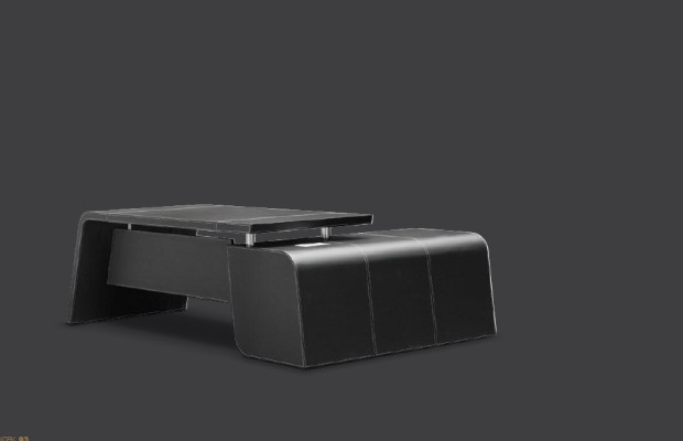 Escritorio de esquina mesa de trabajo oficina escritorio diseñador de lujo muebles de clase