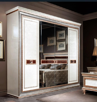 Diseñador Armario de Dormitorio Armario de Ropa Muebles de Madera Perchero arredoclassic