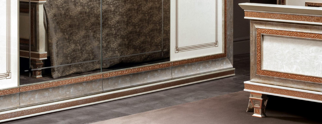 Diseñador Armario de Dormitorio Armario de Ropa Muebles de Madera Perchero arredoclassic