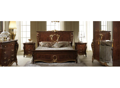 Clásicos armarios de madera Vestidores Armario de dormitorio Ropa Barroco Rococó