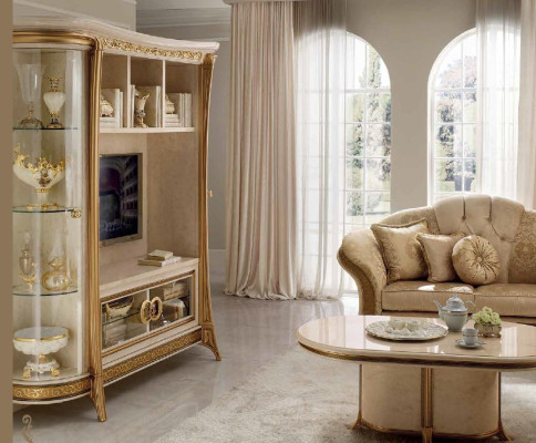 Armario para medios de comunicación, armario barroco rococó estilo art nouveau antiguo muebles de diseñador.