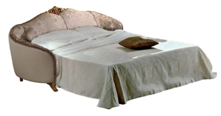 Sofá sofá cama diseñador sofá de 3 plazas con función de cama sofá textil tapizado