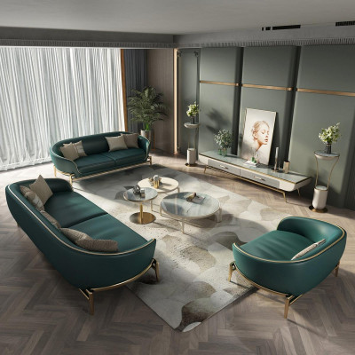 Sofá de 3 plazas con diseño de set de sillones, sofá acolchado, sofá, sofá moderno.