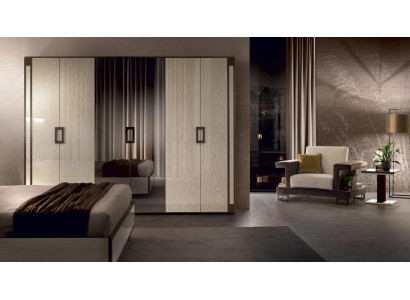 Diseño de armario de ropa Armarios de diseño para dormitorio Muebles Vivienda Muebles de madera Nuevos