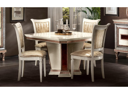 Conjunto completo de mesa de comedor 4 sillas Juego de comedor Grupo de comedor Mesa de madera Mesas de mesa de mesa de 5 piezas.