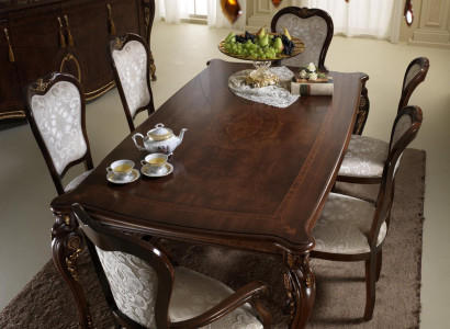 8x Conjunto de sillas Sillas Comedor Juego de salón Estilo Juvenil Barroco Rococó