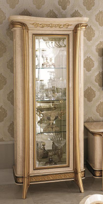 Vitrina Armario Vitrina Muebles de diseñador Barroco Rococó Art Nouveau