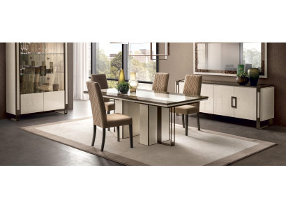 Mesa + 4 sillas Silla Moderno Comedor Set Grupo de comedor Mesa Mesas Conjunto