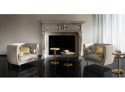 Sofá de TV Sillón Barroco Rococó Art Nouveau Diseñador Decoración Muebles