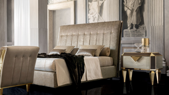 Cama tapizada de diseñador Cama Camas Cama de cuero Cama doble Cama matrimonial Cama de diseño NUEVA