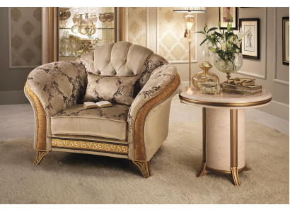 Sillón clásico sofá de televisión de 1 plaza diseño textil tapizado nuevo.