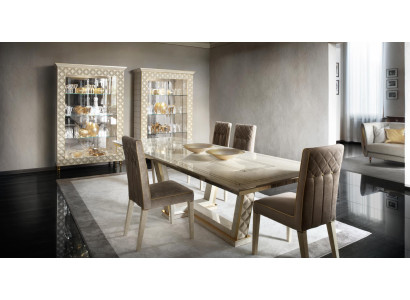 6 sillas de comedor estilo rococó barroco modernista real lujo muebles